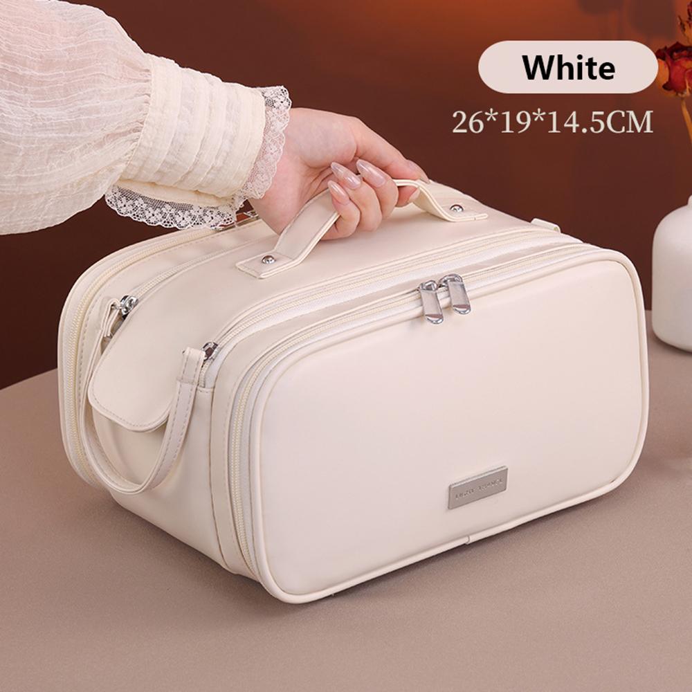 PU Large Toiletry Bag Lady Travel Makeup Complete Kit Makeup Organizers Waterproof Pouch Cometic Bag Zipper Women s Luxury Bag бежевий
PU Large Toiletry Bag Lady Travel Makeup Complete Kit Makeup Organizers Waterproof Pouch Cometic Bag Zipper Women s Luxury Bag бежевий