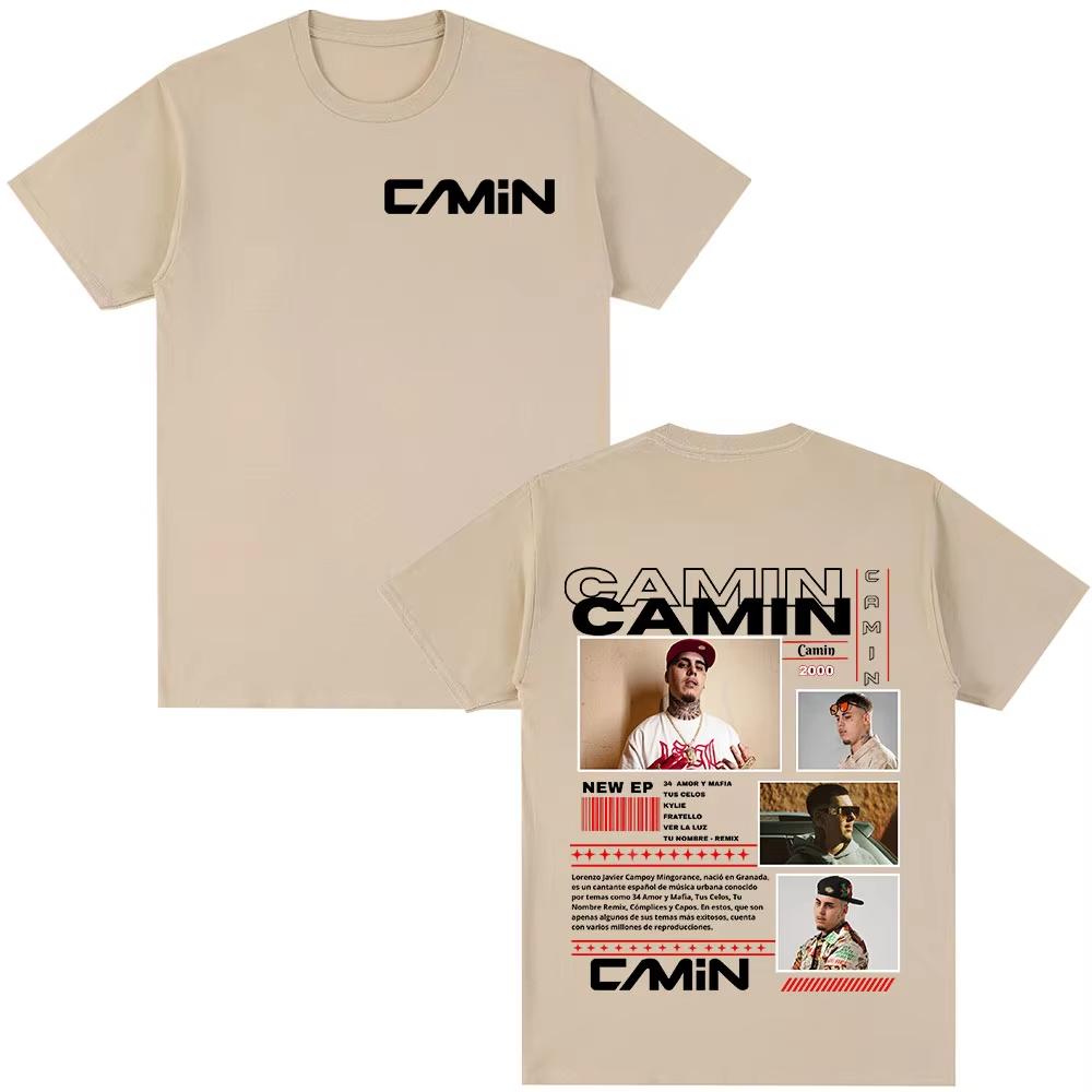 Rapper Camin 2026 Tour Graphic T Shirt Unisexs Clothing Hip Hop Fashion Short Sleeve Tshirts Oversized Cotton Tshirt Streetwear 4XL
Rapper Camin 2026 Tour Graphic T Shirt Unisexs Clothing Hip Hop Fashion Short Sleeve Tshirts Oversized Cotton Tshirt Streetwear 4XL