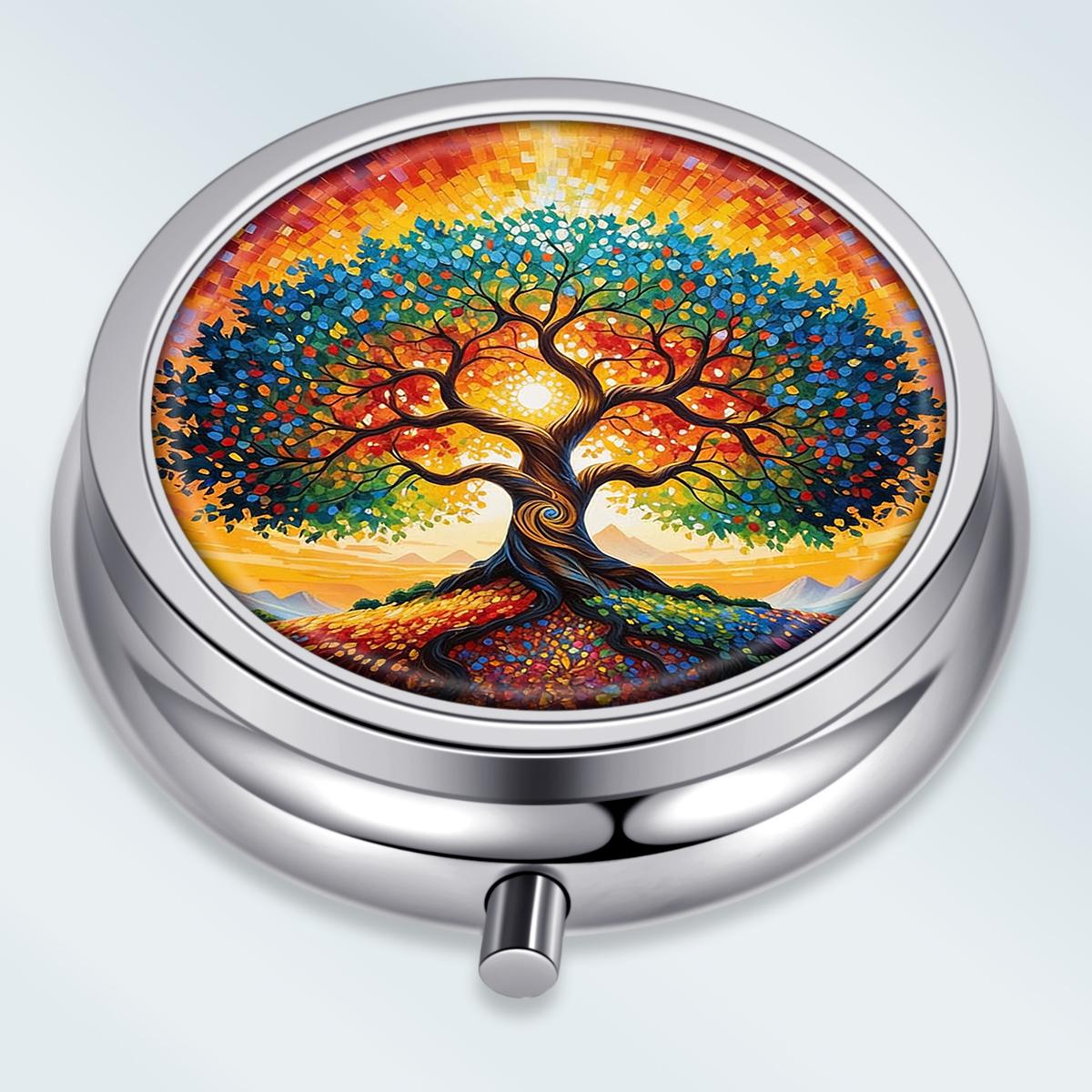 Portable Pill Box with 3 Compartments, Mini Metal Medicine Organizer Case, Cute Printed Pill Container for Vitamins, Pills, Jewelry, Travel, Daily Use разноцветный
Portable Pill Box with 3 Compartments, Mini Metal Medicine Organizer Case, Cute Printed Pill Container for Vitamins, Pills, Jewelry, Travel, Daily Use разноцветный