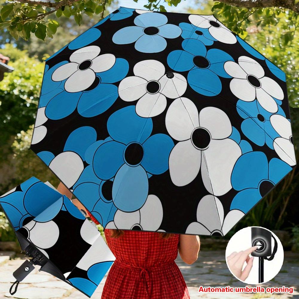 1pc Automatic Open/Close Folding Umbrella with Blue & White Chinese Floral Canopy (for &) - Automatic Operation, 8-Rib Sturdy (as the picture,Iron&8K)
1pc Automatic Open/Close Folding Umbrella with Blue & White Chinese Floral Canopy (for &) - Automatic Operation, 8-Rib Sturdy (as the picture,Iron&8K)