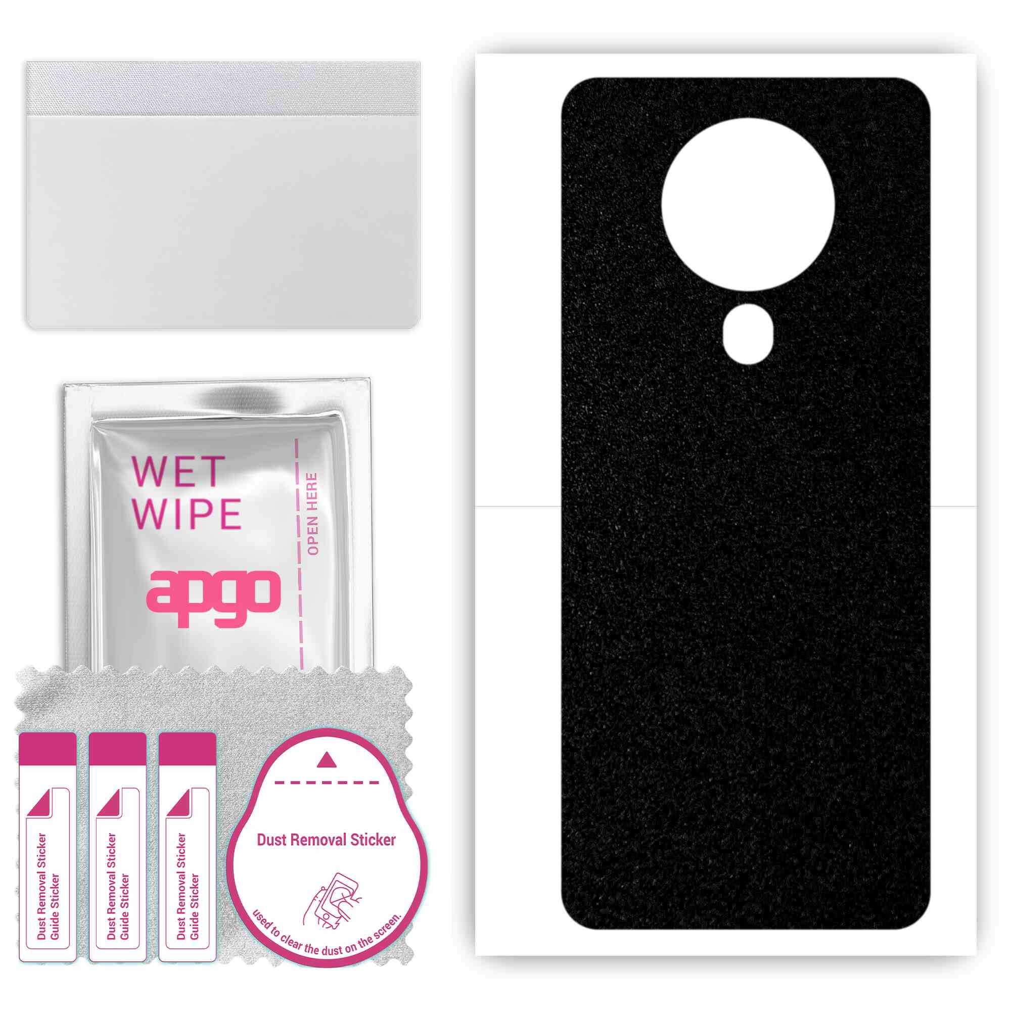 apgo Protective Skin Sticker for the back compatible with Tecno Spark 6, Wrap Film, Foil, Vinyl - Pattern Matte Black
apgo Protective Skin Sticker for the back compatible with Tecno Spark 6, Wrap Film, Foil, Vinyl - Pattern Matte Black