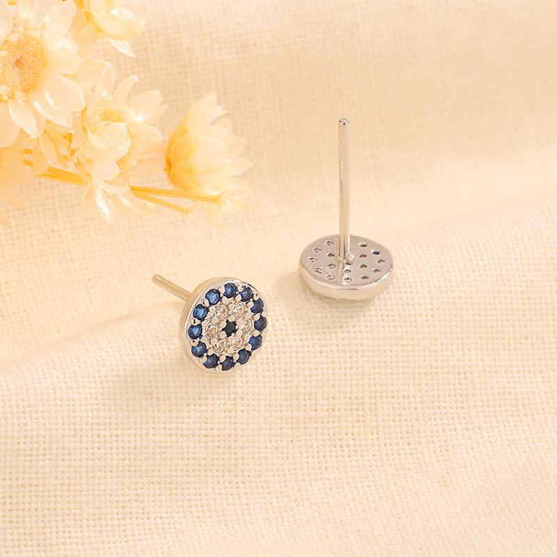 Blue Evil Eye Stud Earrings for Women Micro Paved Zircon Simple Hypoallergenic Creative Fashion Jewelry
Blue Evil Eye Stud Earrings for Women Micro Paved Zircon Simple Hypoallergenic Creative Fashion Jewelry