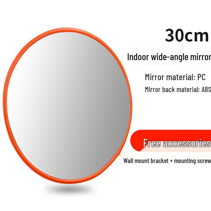 Indoor/Outdoor Wide-Angle Safety Convex Mirror for Garage and Road Corners
Indoor/Outdoor Wide-Angle Safety Convex Mirror for Garage and Road Corners