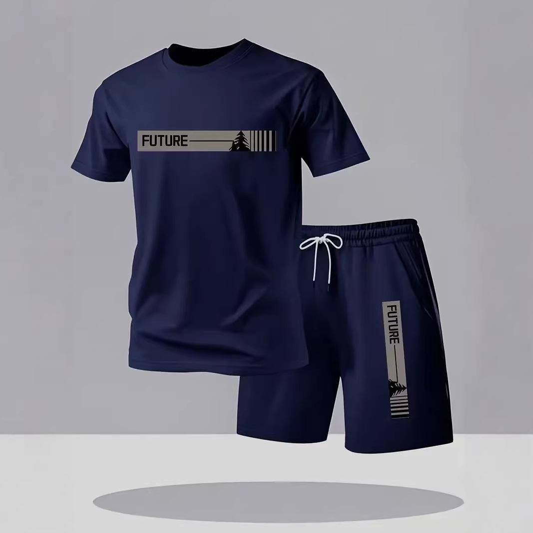 Ice Silk Casual Outdoor Set, Fashionable Short Sleeved T-shirt And Shorts, Quick Drying Sports Set L темно-синий
Ice Silk Casual Outdoor Set, Fashionable Short Sleeved T-shirt And Shorts, Quick Drying Sports Set L темно-синий