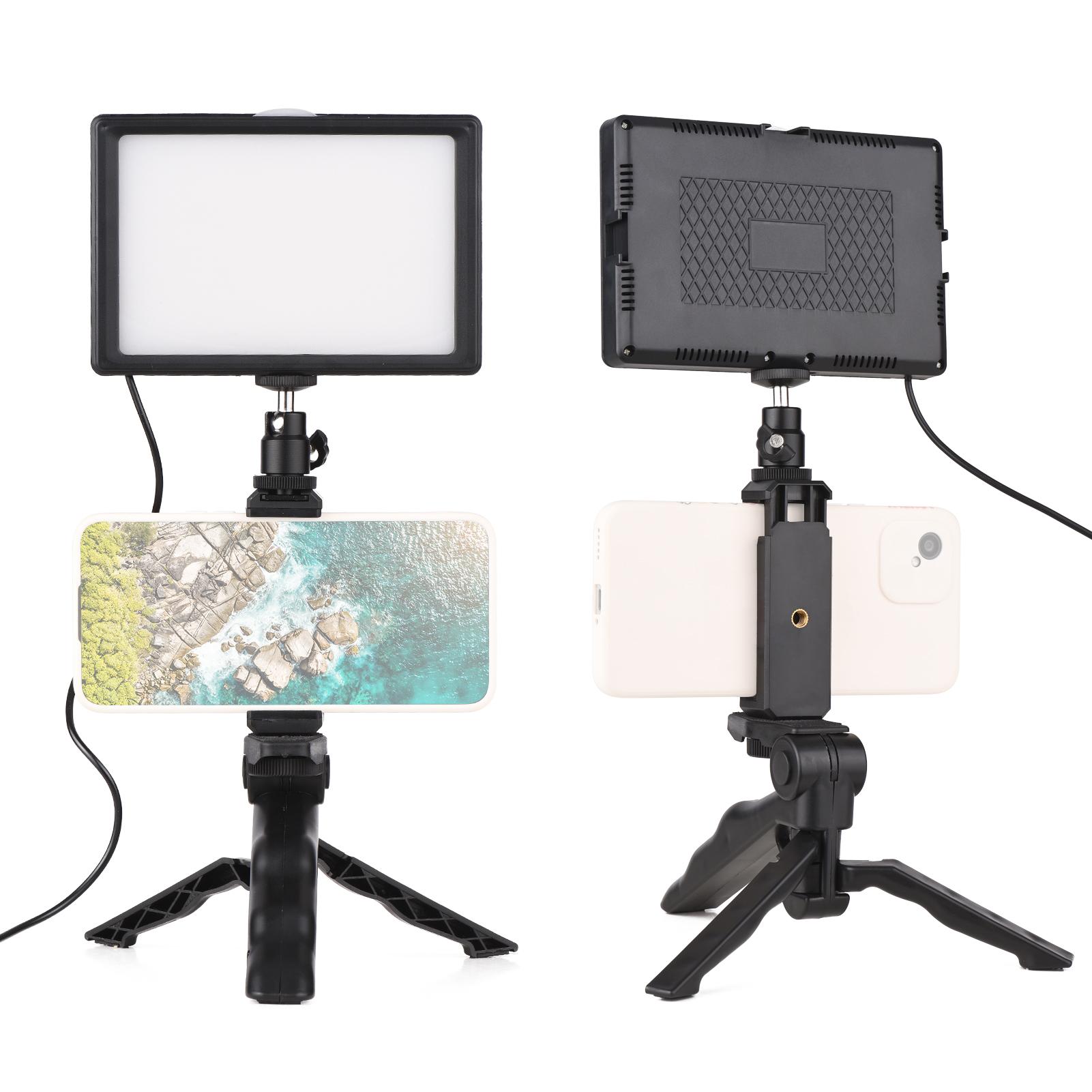 LED Video Light 120pcs Bi Color 3200K-5600K Brightness with Diffuser Color Filters for Live Stream Video Conference Shooting
LED Video Light 120pcs Bi Color 3200K-5600K Brightness with Diffuser Color Filters for Live Stream Video Conference Shooting