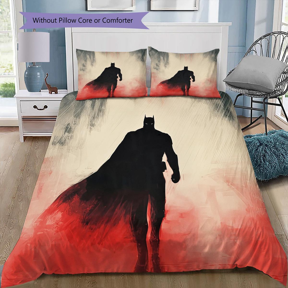 Batman Silhouette Bedding Set, 1 Duvet Cover & 2 Pillowcases, Stylish Home, Perfect Gift 135x200cm
Batman Silhouette Bedding Set, 1 Duvet Cover & 2 Pillowcases, Stylish Home, Perfect Gift 135x200cm