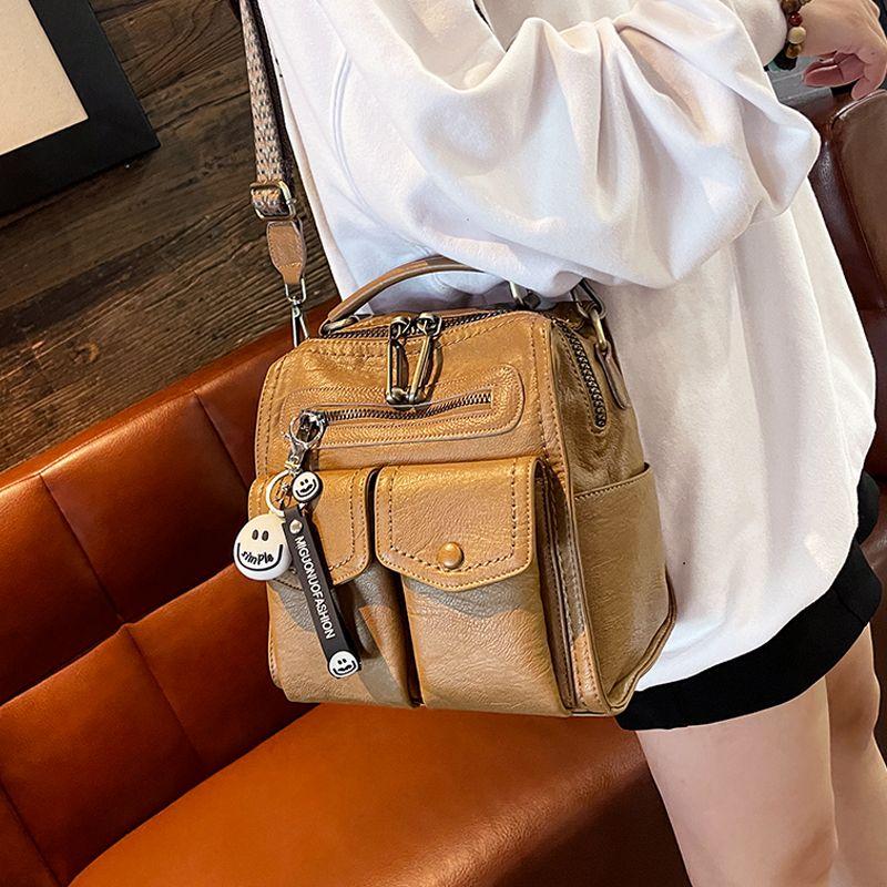 Niche Style Multifunctional Stylish Backpack Caramel Cookie Color-
Niche Style Multifunctional Stylish Backpack Caramel Cookie Color-