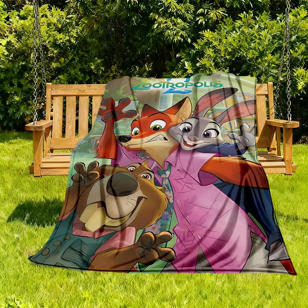 1pc Zootopia Outdoor Blanket Lightweight Flannel, All-Season Use for Sofa, Bed, Travel, Camping, Living Room, Office, Couch034 130cmx150cm
1pc Zootopia Outdoor Blanket Lightweight Flannel, All-Season Use for Sofa, Bed, Travel, Camping, Living Room, Office, Couch034 130cmx150cm