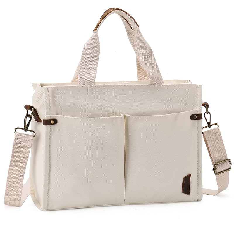VASCHY tote bag canvas ladies large capacity shoulder bag commute Commuting to school lightweight shopping shoulder bag Plain color A4 size crossbody
VASCHY tote bag canvas ladies large capacity shoulder bag commute Commuting to school lightweight shopping shoulder bag Plain color A4 size crossbody