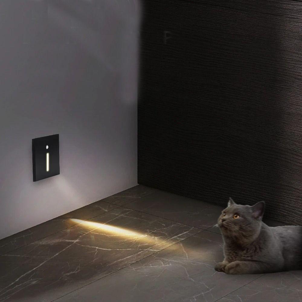 Motion Sensor LED Stair Footlight Recessed Sensor Light Home Accessories LED Step Light Home білий
Motion Sensor LED Stair Footlight Recessed Sensor Light Home Accessories LED Step Light Home білий