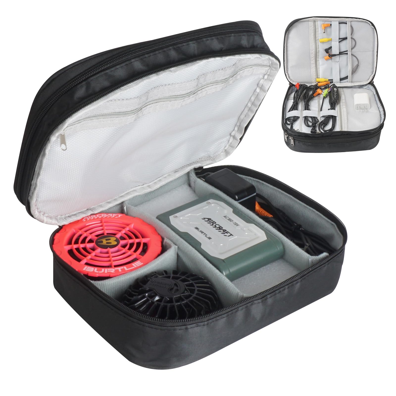 Сумка для хранения кабелей кондиционера Cadette Workwear Organizer Рабочая одежда с кондиционером, Вентилятор, Зарядное устройство, Только, Чехол, Двухслойный дизайн, Оборудован вентилятором чёрный
Сумка для хранения кабелей кондиционера Cadette Workwear Organizer Рабочая одежда с кондиционером, Вентилятор, Зарядное устройство, Только, Чехол, Двухслойный дизайн, Оборудован вентилятором чёрный