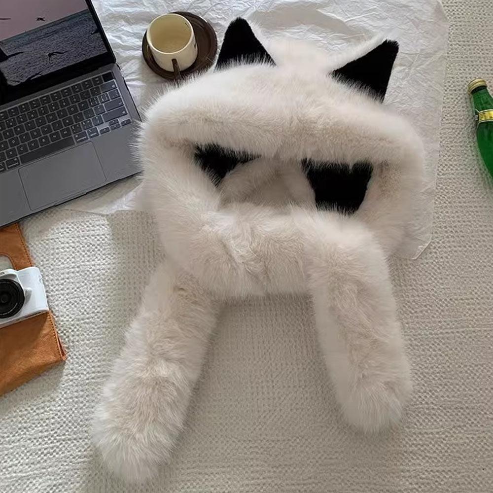 Ear Protection Windproof Cap Scarf Warm Beanie Fake Fur Long Scarf Cap Cold Weather бежевий
Ear Protection Windproof Cap Scarf Warm Beanie Fake Fur Long Scarf Cap Cold Weather бежевий