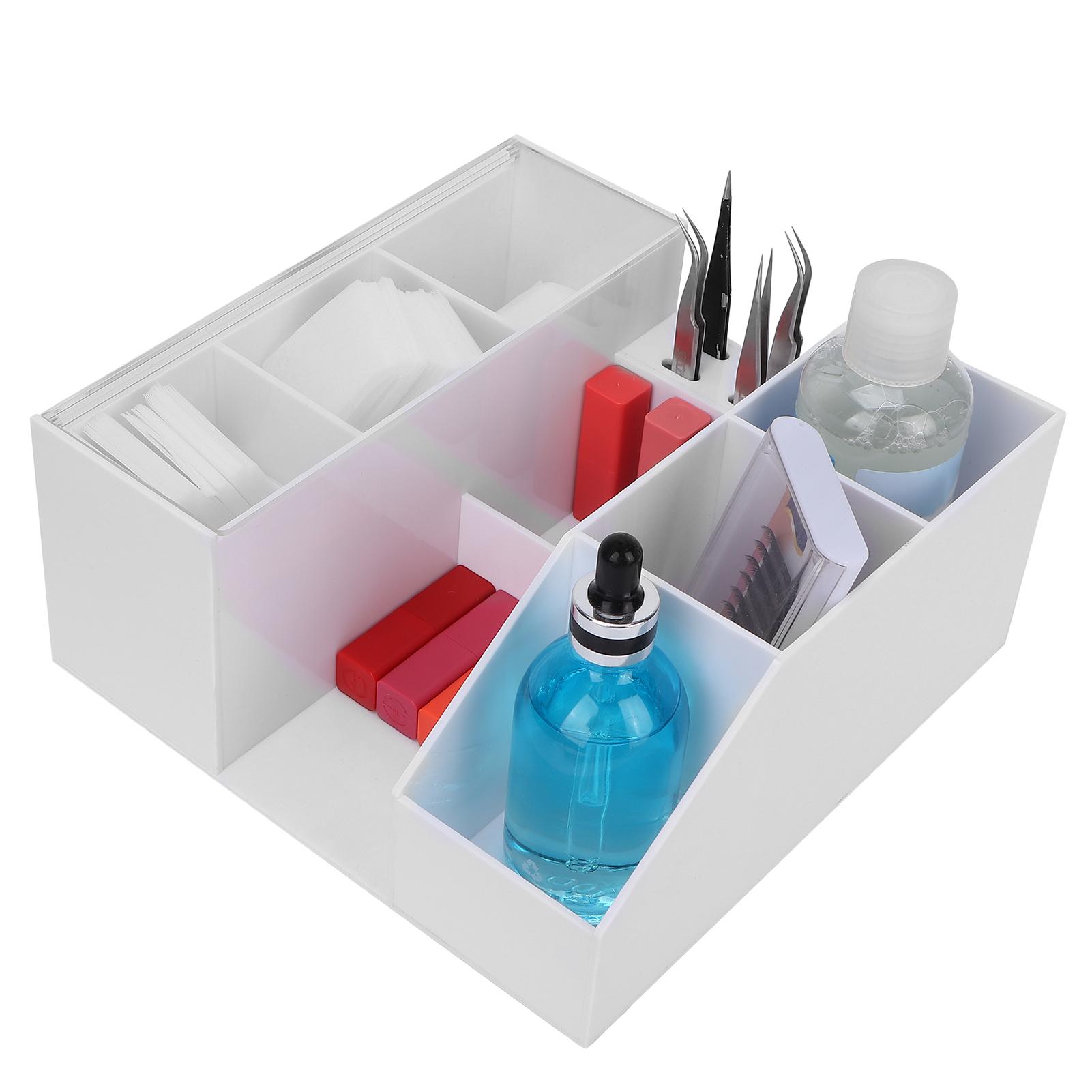 Eyelashes Extension Tool Storage Box Makeup Beauty Nail Art Tool Case Organizer (White)
Eyelashes Extension Tool Storage Box Makeup Beauty Nail Art Tool Case Organizer (White)