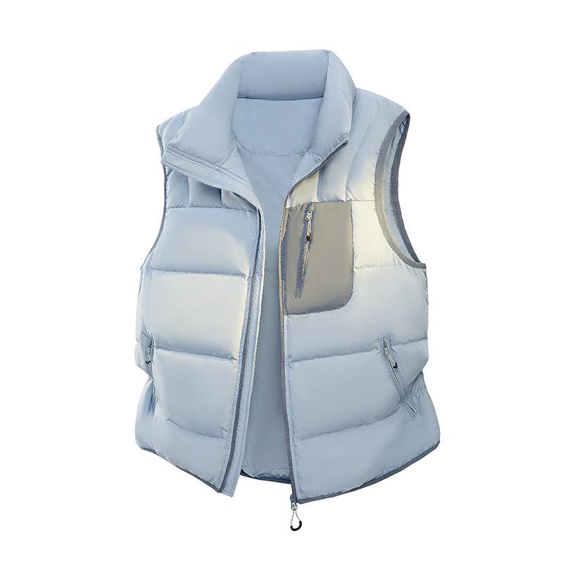 Unisex Outdoor Warm Patchwork Down Vest with Stand Collar Extra Large
Unisex Outdoor Warm Patchwork Down Vest with Stand Collar Extra Large