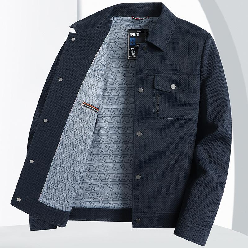 Весенне-осенняя мужская рабочая куртка Air Layer с лацканами, тонкая молодежная приталенная универсальная модная куртка 4XL
Весенне-осенняя мужская рабочая куртка Air Layer с лацканами, тонкая молодежная приталенная универсальная модная куртка 4XL