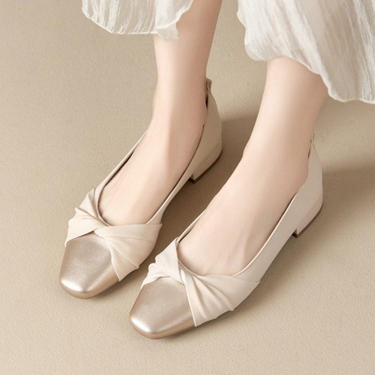 New Woman High Heel Shoes Elegant Square Toe Butterfly Knot Slip Pumps French Style Pleated Design Daily Versatile Dress Heels 35
New Woman High Heel Shoes Elegant Square Toe Butterfly Knot Slip Pumps French Style Pleated Design Daily Versatile Dress Heels 35