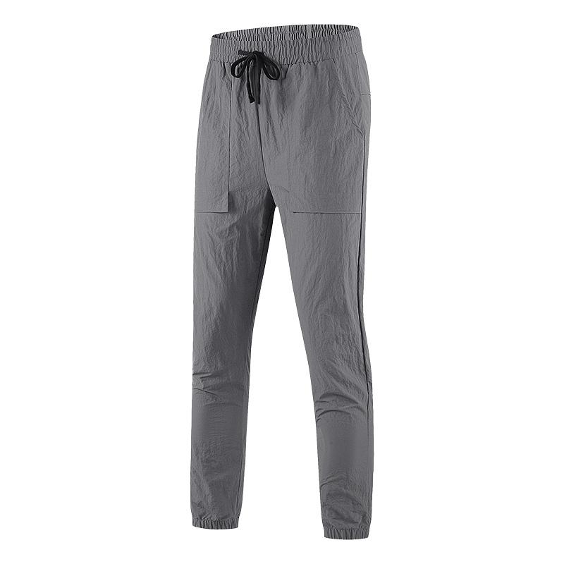 Elastic High Waist Solid Color Pocket Outdoor Casual Trousers Pants S серый
Elastic High Waist Solid Color Pocket Outdoor Casual Trousers Pants S серый