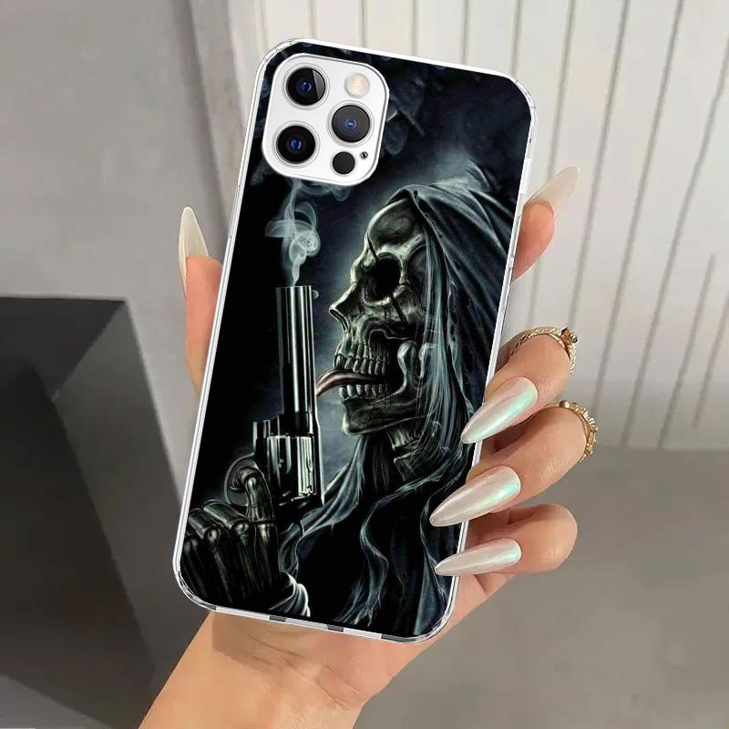 Reaper Skull Skeleton Gun Phone Case for Iphone 17 Air 16 15 Plus 14 13 Mini 12 11 Pro Max 16E 7 8 SE 2020 Soft Funda Print Shel iPhone 13 Pro
Reaper Skull Skeleton Gun Phone Case for Iphone 17 Air 16 15 Plus 14 13 Mini 12 11 Pro Max 16E 7 8 SE 2020 Soft Funda Print Shel iPhone 13 Pro