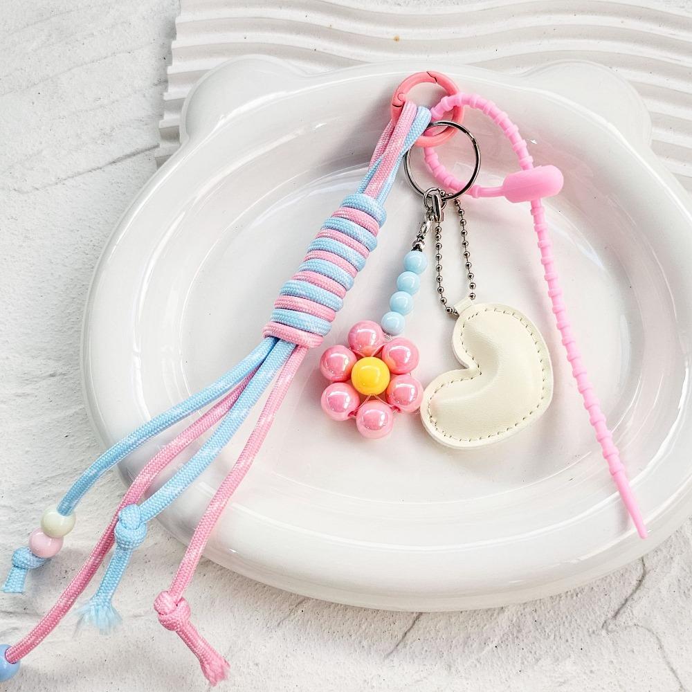 Dopamine Flower Keyring DIY Flower Rope Keychain Fashion Flower Keychain Key Decoration синий
Dopamine Flower Keyring DIY Flower Rope Keychain Fashion Flower Keychain Key Decoration синий