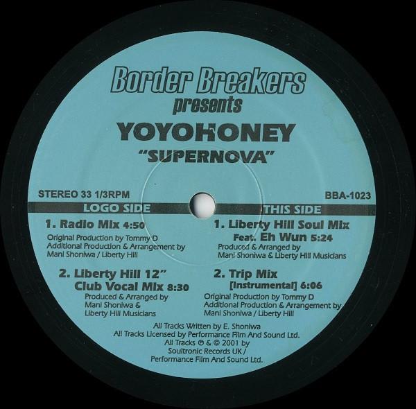 12inch Record YO YO HONEY - Supernova BBA1023 Border Breakers 2001 US Rap & Hip-Hop/R&B Used
12inch Record YO YO HONEY - Supernova BBA1023 Border Breakers 2001 US Rap & Hip-Hop/R&B Used
