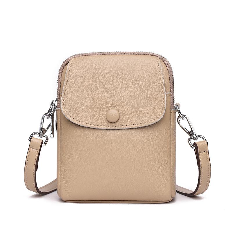 Leather mobile phone bag new trendy fashion shoulder messenger bag first layer cowhide bag хакі
Leather mobile phone bag new trendy fashion shoulder messenger bag first layer cowhide bag хакі