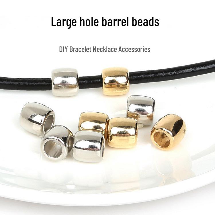 Large Hole Plastic Barrel Spacer Beads for DIY Bracelet and Necklace Jewelry Making
Large Hole Plastic Barrel Spacer Beads for DIY Bracelet and Necklace Jewelry Making