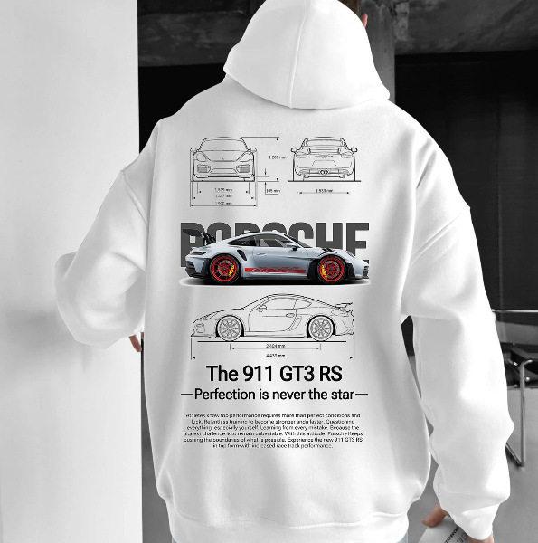 Porsche Gt3 Rs Принт Худі Чоловіки Жінки Оверсайз Y2k Повсякденний Вільний Светр Фліс Теплий М який Спортивний Костюм Жіночий Чоловічий Одяг L
Porsche Gt3 Rs Принт Худі Чоловіки Жінки Оверсайз Y2k Повсякденний Вільний Светр Фліс Теплий М який Спортивний Костюм Жіночий Чоловічий Одяг L