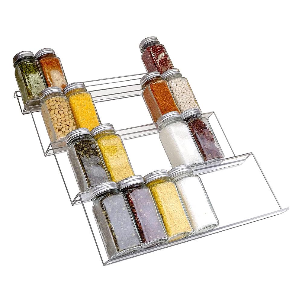 Acrylic Tiered Spice Rack Drawer Organizer 3 pieces (3 large)
Acrylic Tiered Spice Rack Drawer Organizer 3 pieces (3 large)
