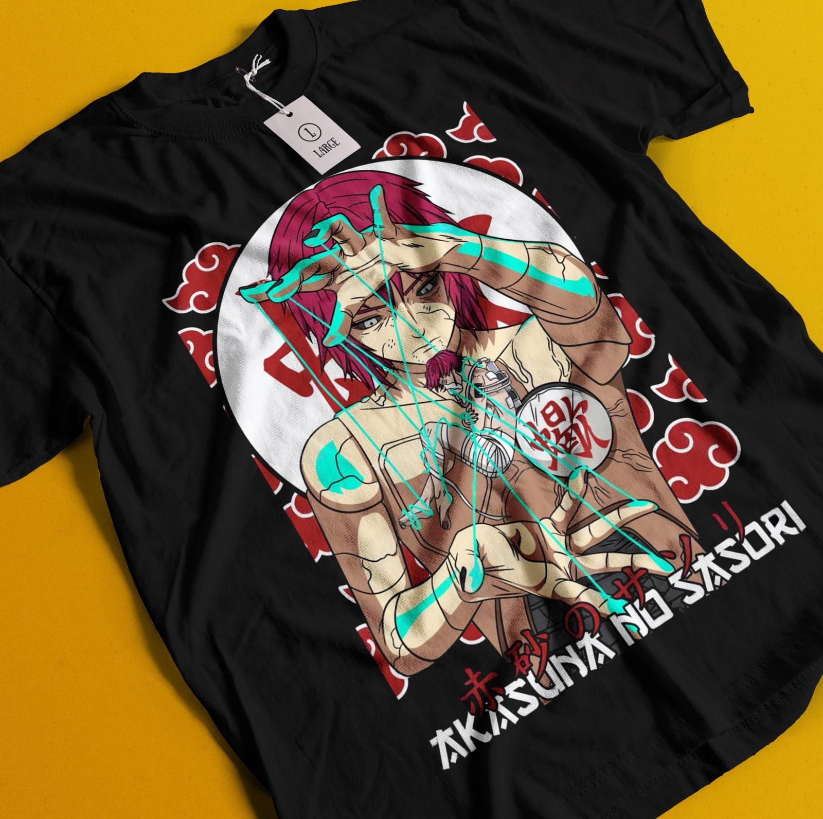 Sasori Tshirt Itachi T-Shirt Mens Womens Tees Top Kisame Shirt Madara Kakashi Naruto Anime Akatsuki 2XL
Sasori Tshirt Itachi T-Shirt Mens Womens Tees Top Kisame Shirt Madara Kakashi Naruto Anime Akatsuki 2XL