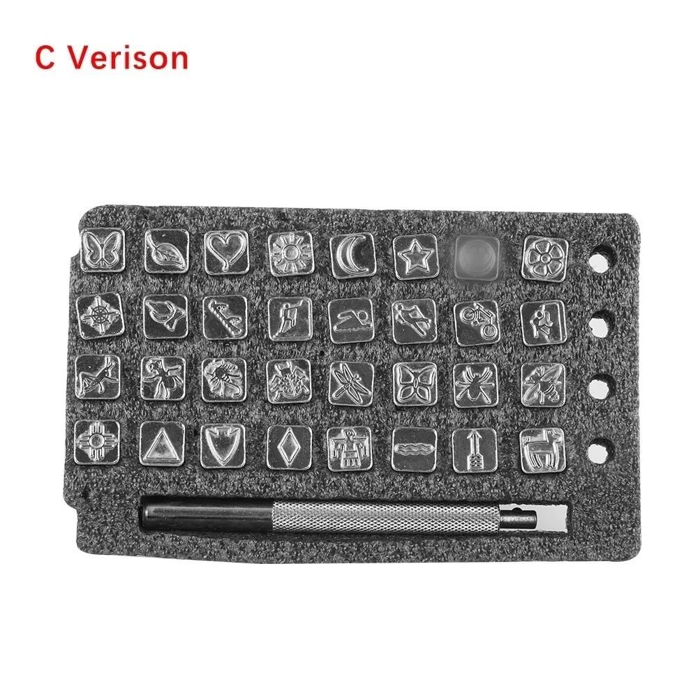 DIY Alphabet Stamping Kit 26 Capital Letter 10 Number Stamp Punch Set Leather Crafting Handmade Crafts Leather Stamping Tool
DIY Alphabet Stamping Kit 26 Capital Letter 10 Number Stamp Punch Set Leather Crafting Handmade Crafts Leather Stamping Tool