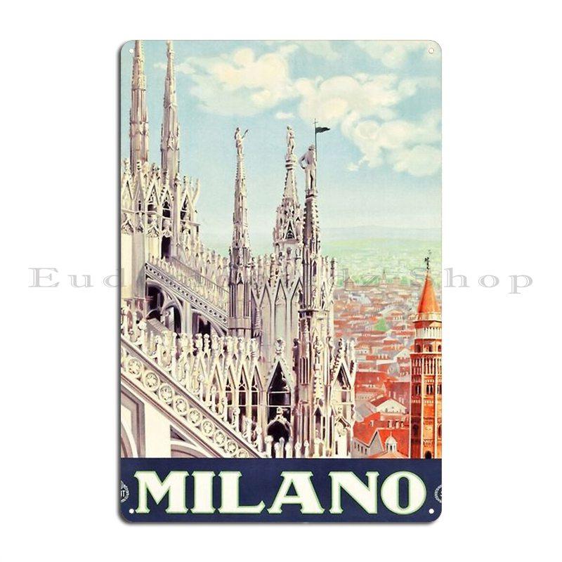 Milano Italy Metal Plaque Poster Garage Wall Cave Wall Plaque Decoration Designing Tin Sign Poster 20x30cm
Milano Italy Metal Plaque Poster Garage Wall Cave Wall Plaque Decoration Designing Tin Sign Poster 20x30cm