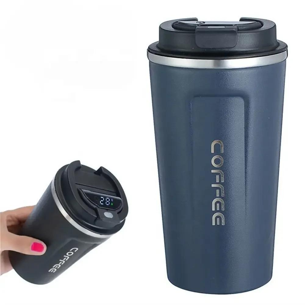 1pc 510ml Stainless Steel Smart Coffee Tumbler Cup With Intelligent Temperature Display Portable Travel Mug 510ml синій
1pc 510ml Stainless Steel Smart Coffee Tumbler Cup With Intelligent Temperature Display Portable Travel Mug 510ml синій