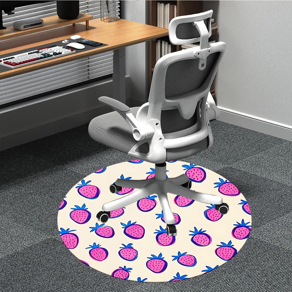 1PC Strawberry Pattern Chair Carpet for Office, Indoor Non-Slip Washable Carpet, Soft Comfortable Mat For Office Room yy250930272 80cm by 80cm
1PC Strawberry Pattern Chair Carpet for Office, Indoor Non-Slip Washable Carpet, Soft Comfortable Mat For Office Room yy250930272 80cm by 80cm