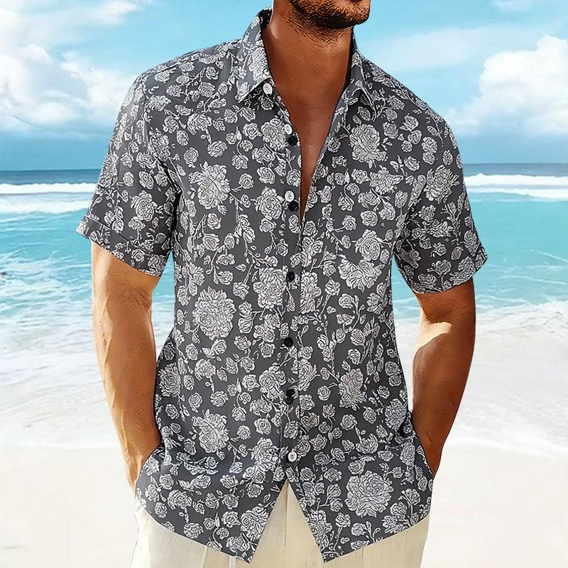 Men s Summer Fashion Hydrangea Short Sleeve Hawaiian Shirt Casual Beach Holiday Shirts Stylish Printed Mens Clothing US XXL сірий колір
Men s Summer Fashion Hydrangea Short Sleeve Hawaiian Shirt Casual Beach Holiday Shirts Stylish Printed Mens Clothing US XXL сірий колір