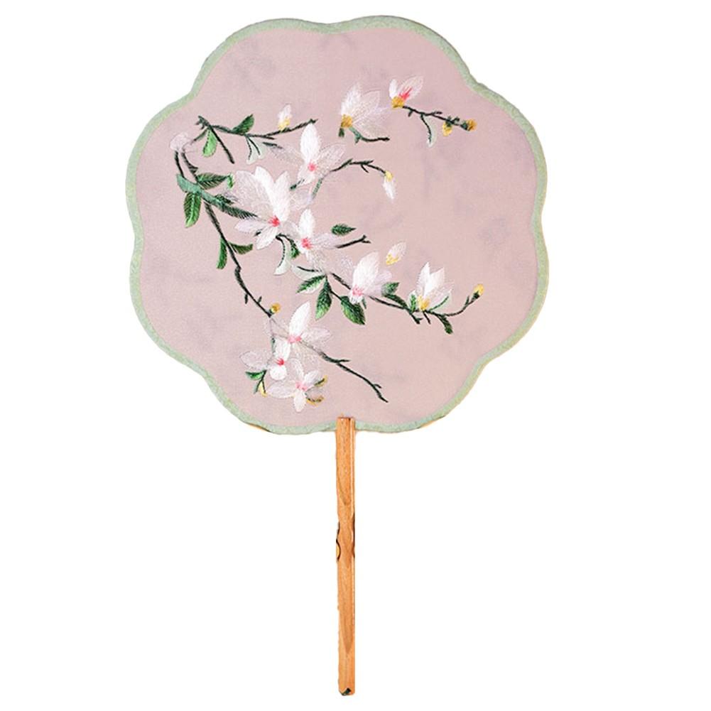 Двусторонний вышитый круглый веер в древнем стиле, Сучжоуская вышивка, веер для ханьфу D
Двусторонний вышитый круглый веер в древнем стиле, Сучжоуская вышивка, веер для ханьфу D