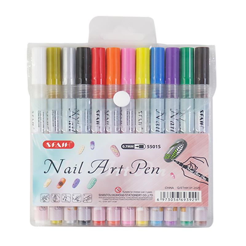 Acrylic Paint Nail Art Pen Set - 12 Colors for DIY Designs
Acrylic Paint Nail Art Pen Set - 12 Colors for DIY Designs