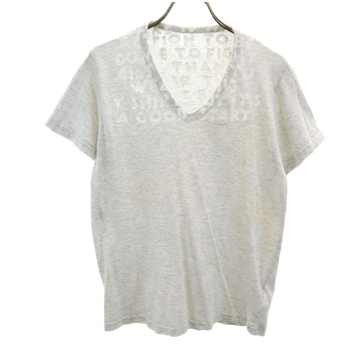 MARTIN MARGIELA Футболка с коротким рукавом и V-образным вырезом S Серая Женская Б/У
MARTIN MARGIELA Футболка с коротким рукавом и V-образным вырезом S Серая Женская Б/У