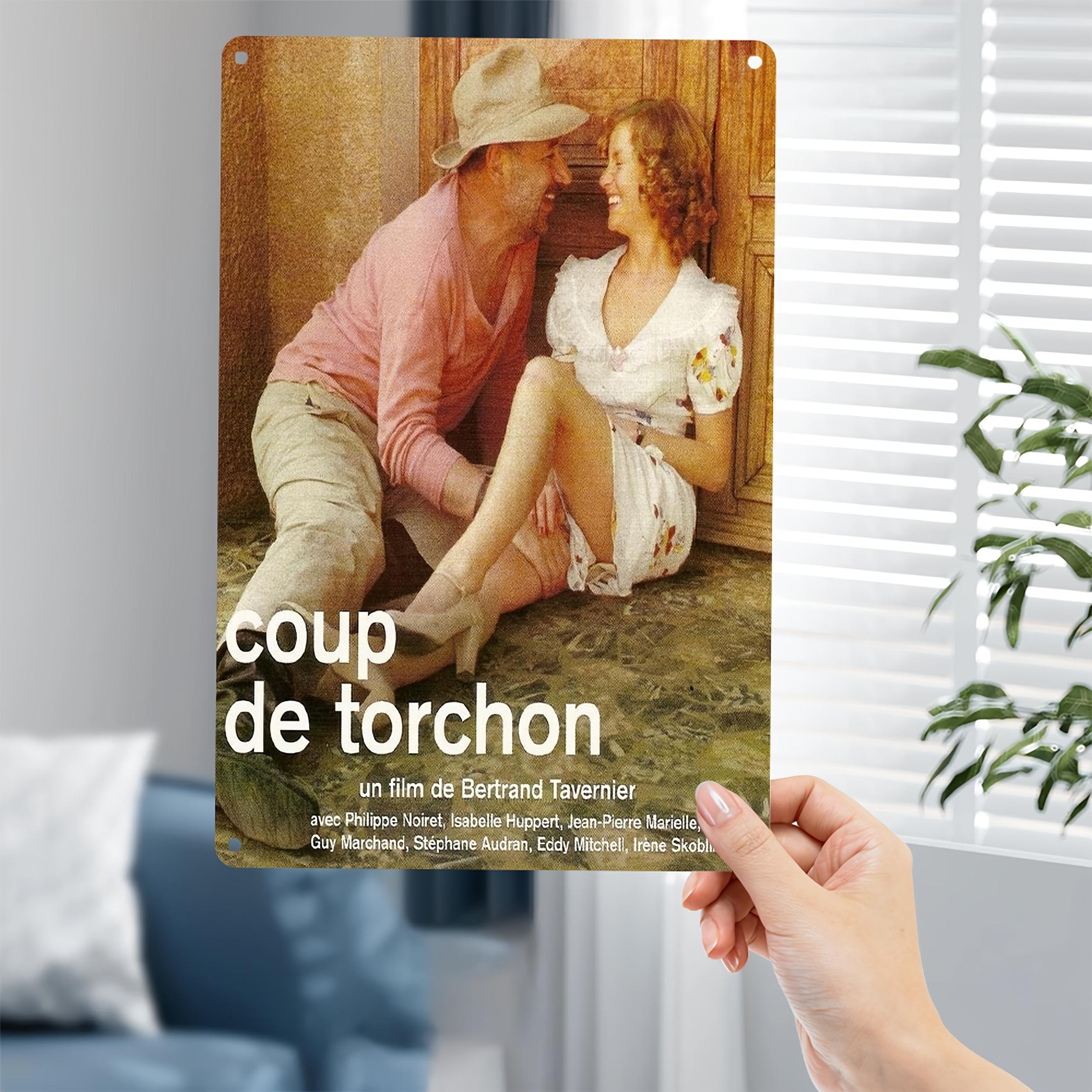 Vintage French Revolution Iron Wall Art Un Film de Torchon by Philippe Huidon Durable Iron with PreDrilled Holes Weathe 20x30cm(7.8x11.8inch)
Vintage French Revolution Iron Wall Art Un Film de Torchon by Philippe Huidon Durable Iron with PreDrilled Holes Weathe 20x30cm(7.8x11.8inch)