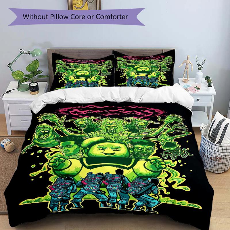 3pcs Ghostbusters Bedding Set - 1 Soft Quilt Cover + 2 Pillowcases, Machine Washable - Suitable for All Seasons, Perfect Gift for Family and 135cm*200cm
3pcs Ghostbusters Bedding Set - 1 Soft Quilt Cover + 2 Pillowcases, Machine Washable - Suitable for All Seasons, Perfect Gift for Family and 135cm*200cm