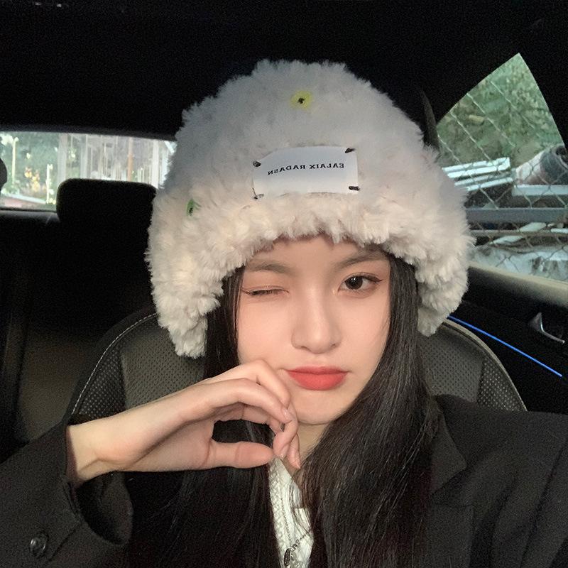 Big head circumference wool hat autumn and winter women s versatile knitted bag head shows small face and keeps warm white plush cold hat M(56-58cm)
Big head circumference wool hat autumn and winter women s versatile knitted bag head shows small face and keeps warm white plush cold hat M(56-58cm)