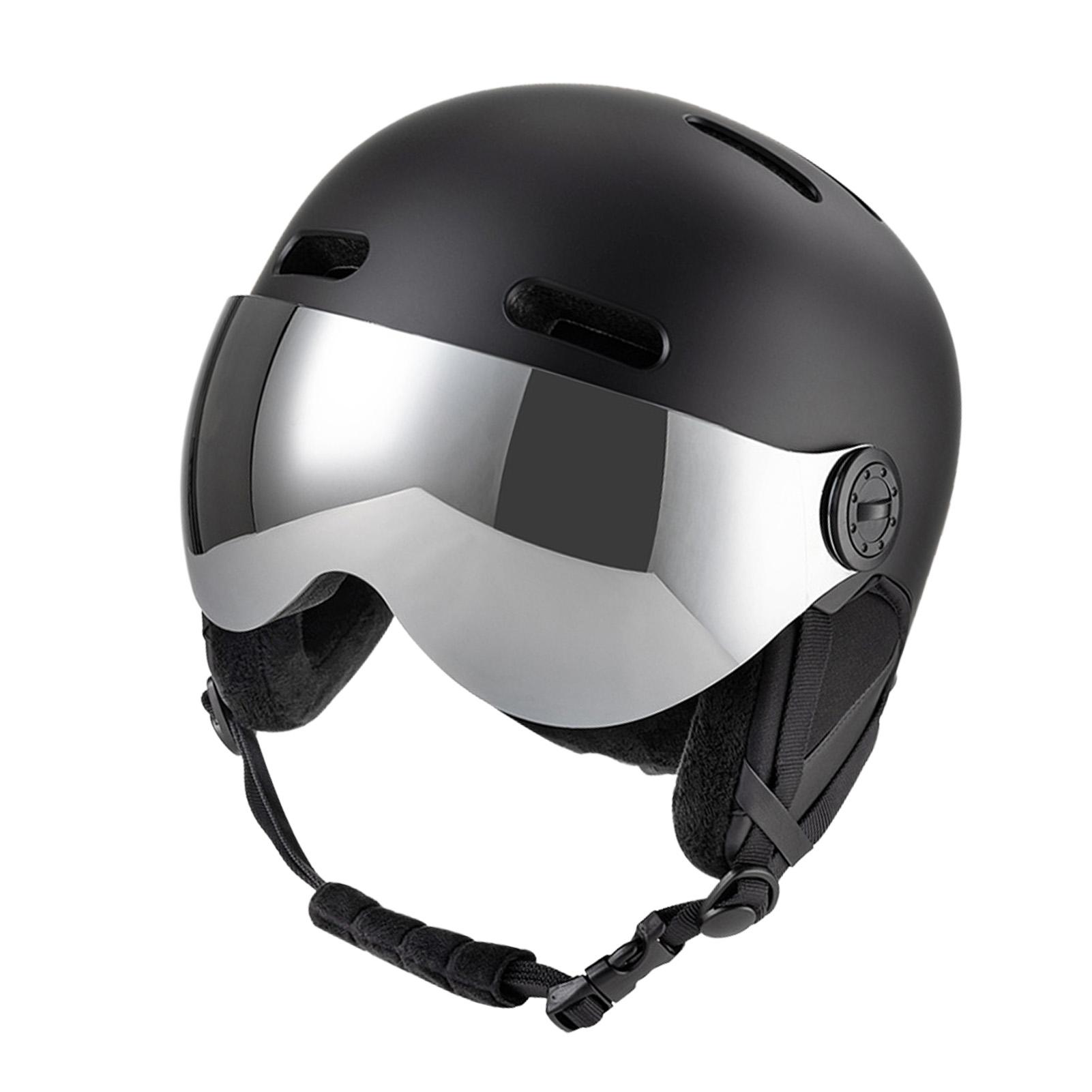 Ski Helmet with Goggles EPS Liner Snowboard Helmet Removable Liner Ear Pads Winter Sports Helmet Detachable Visor 12
Ski Helmet with Goggles EPS Liner Snowboard Helmet Removable Liner Ear Pads Winter Sports Helmet Detachable Visor 12