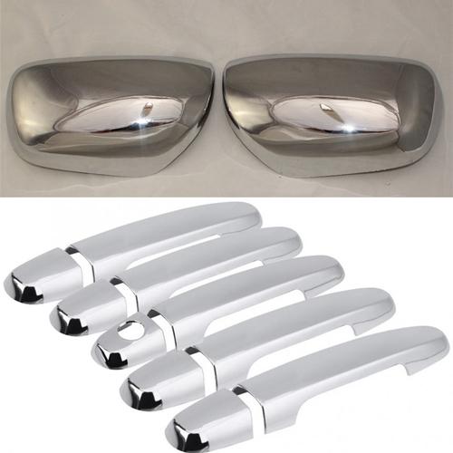Chrome Side Mirror Cover + Door Handle Cover Trim Fit For Toyota RAV4 2006-2012
Chrome Side Mirror Cover + Door Handle Cover Trim Fit For Toyota RAV4 2006-2012