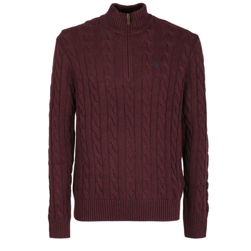 Polo Ralph Lauren SS23 однотонный свитер с вышитым маленьким пони на воротнике-молнии с длинным рукавом, мужской свитер бордового цвета 710810841-005 S
Polo Ralph Lauren SS23 однотонный свитер с вышитым маленьким пони на воротнике-молнии с длинным рукавом, мужской свитер бордового цвета 710810841-005 S