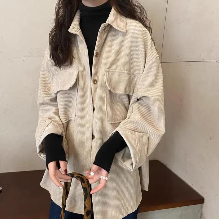 Women Cardigan Casual Blouse Autumn Shirt Coat Solid Color Top Button Pocket Comfortable Long Sleeve S бежевый
Women Cardigan Casual Blouse Autumn Shirt Coat Solid Color Top Button Pocket Comfortable Long Sleeve S бежевый