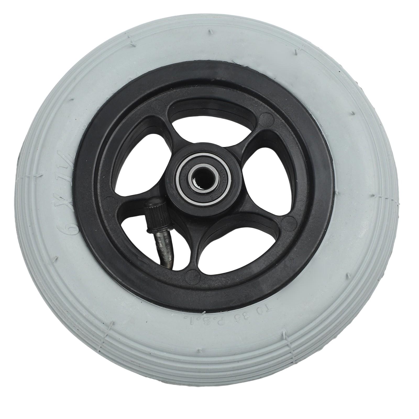 6-Inch Gray Tire Electric Wheelchair Front Wheel Ottobock Compatible 46 by 6-inch
6-Inch Gray Tire Electric Wheelchair Front Wheel Ottobock Compatible 46 by 6-inch