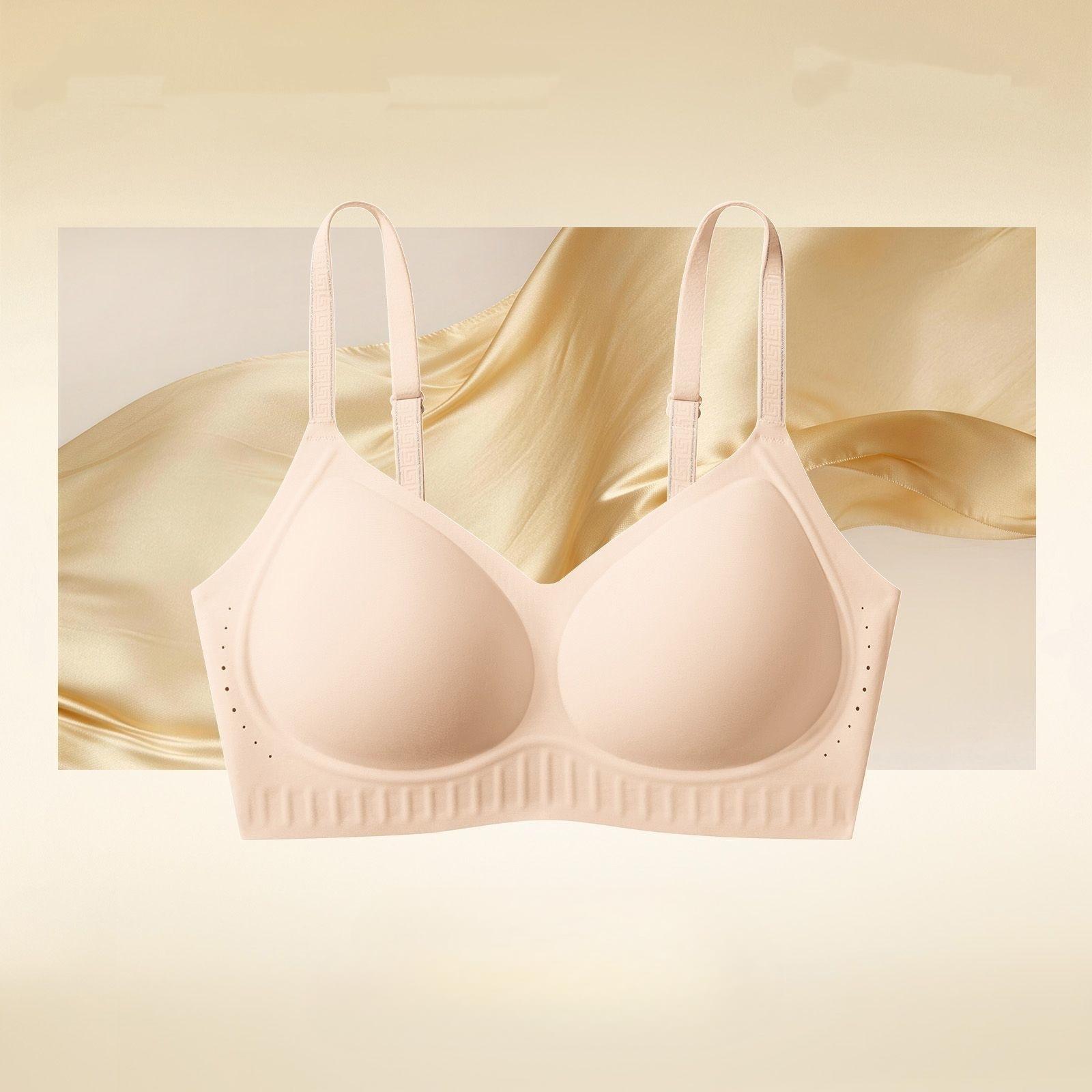 Ladies Spring and Summer Invisible Non Trace Comfortable Large Breasts Show Small Gather Anti Heavy Pull Support Anti Sagging Underwear 40/90ABC тілесний
Ladies Spring and Summer Invisible Non Trace Comfortable Large Breasts Show Small Gather Anti Heavy Pull Support Anti Sagging Underwear 40/90ABC тілесний