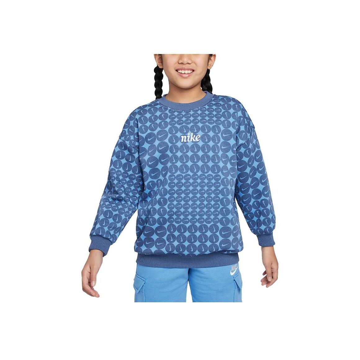 Nike Sportswear Club Fleece Crewneck Sweatshirt Comfortable Soft Kids tops Finn-Blue White HF8209-491 XL
Nike Sportswear Club Fleece Crewneck Sweatshirt Comfortable Soft Kids tops Finn-Blue White HF8209-491 XL