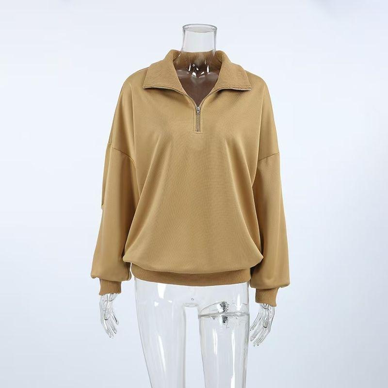 Fashion Wind Autumn Loose Fashion Bishop Sleeves Top All-Matching Hoodie Loose Lantern Sleeve Top Khaki L
Fashion Wind Autumn Loose Fashion Bishop Sleeves Top All-Matching Hoodie Loose Lantern Sleeve Top Khaki L