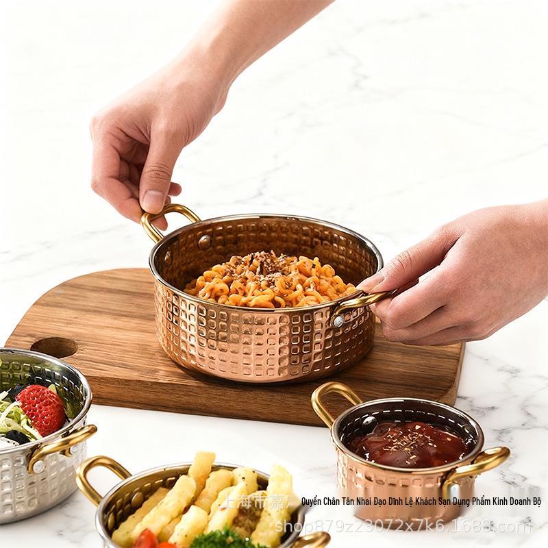 Stainless Steel Double-Ear Sauce & Snack Pot 8.0*4.0 cm
Stainless Steel Double-Ear Sauce & Snack Pot 8.0*4.0 cm
