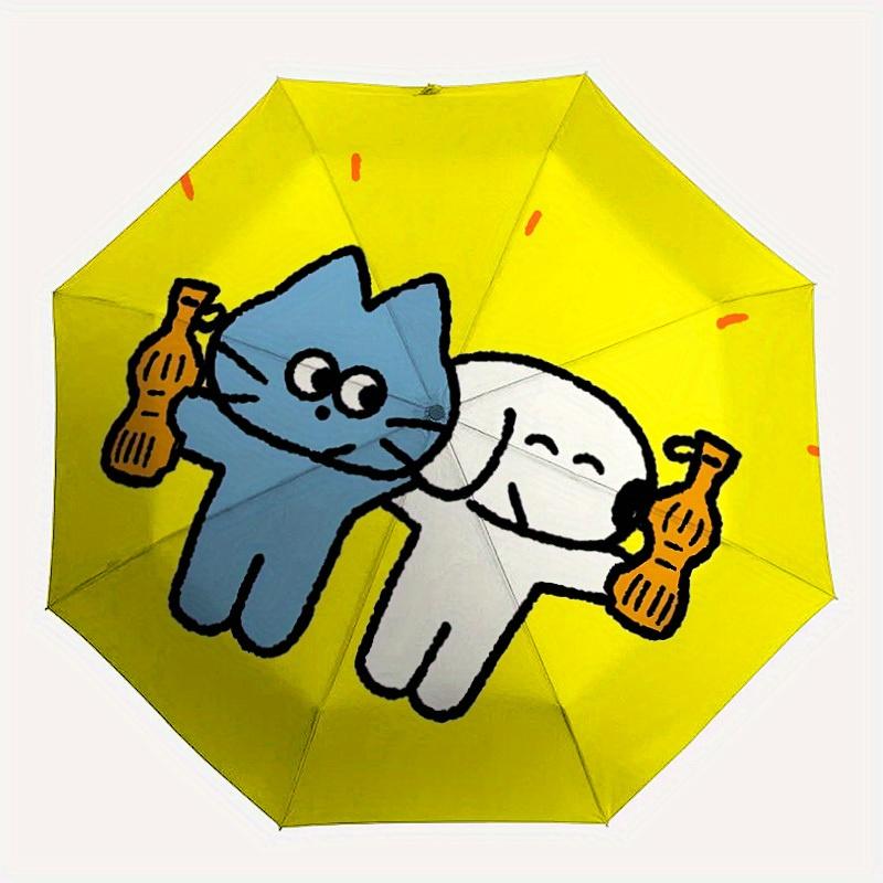 1pc Cat, Dog Automatic Open/close Folding Umbrella, Compact Portable Travel Umbrella, Perfect Birthday/Christmas, Cute Umbrella, Durable Con
1pc Cat, Dog Automatic Open/close Folding Umbrella, Compact Portable Travel Umbrella, Perfect Birthday/Christmas, Cute Umbrella, Durable Con